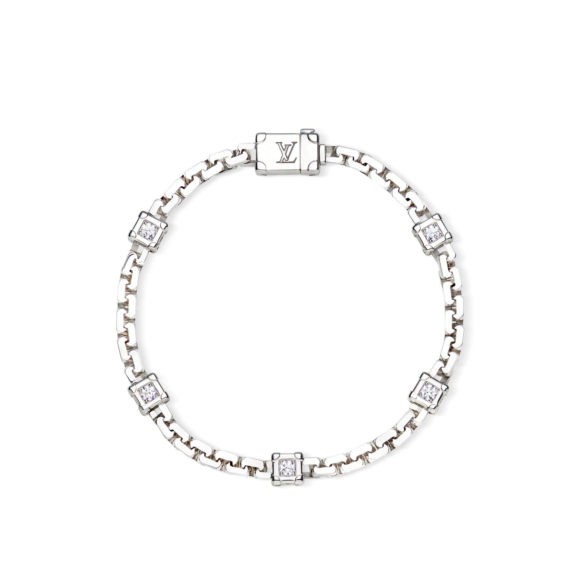 Louis vuitton deals diamond bracelet